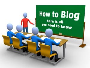 creating a blog