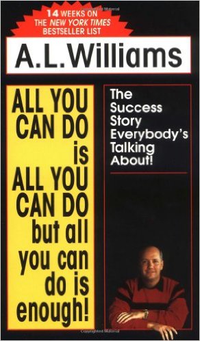 A.L. Williams all you can do book