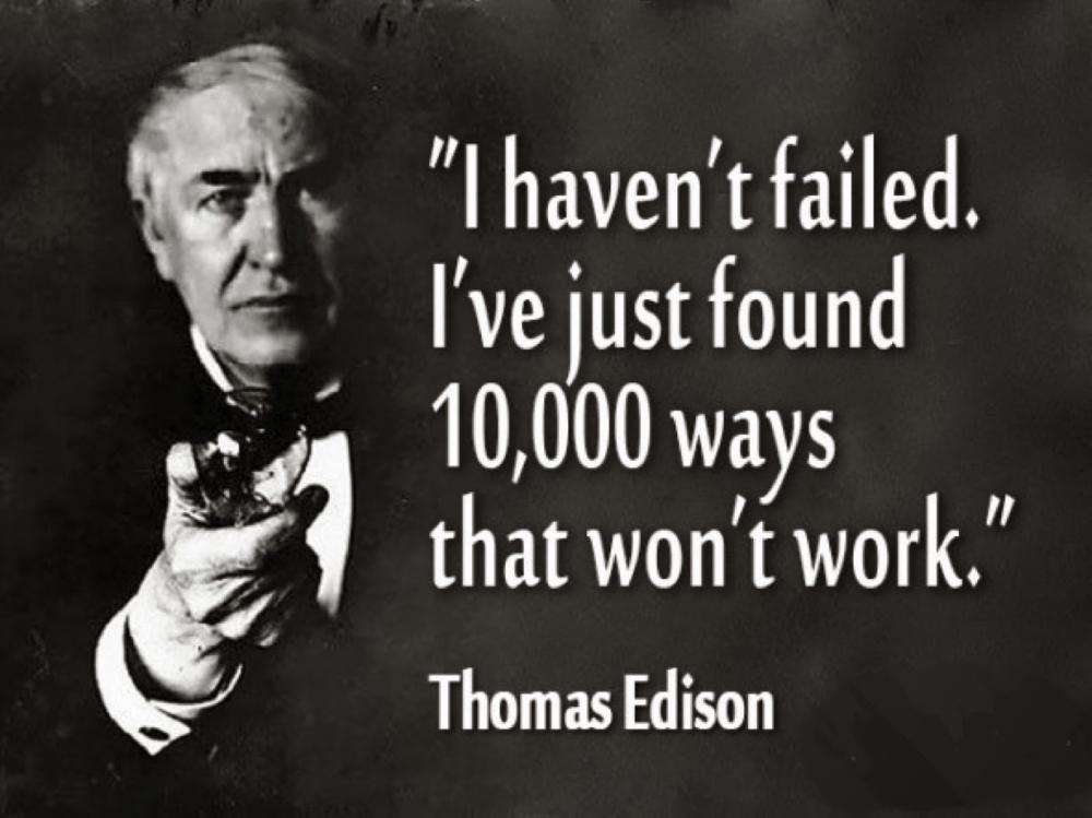 edison overcome failure image