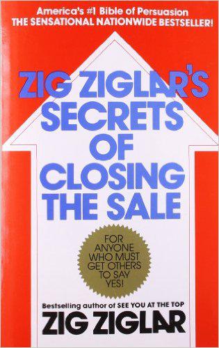 Ziglar's Secret of Closing the Sale book