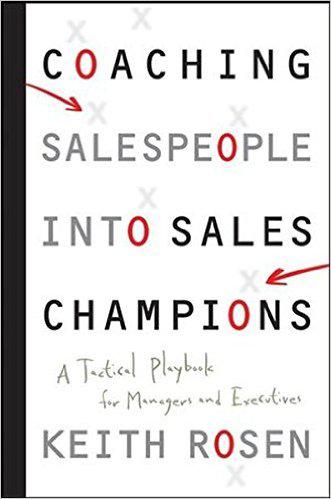 coaching slaespeople into sales champions book image