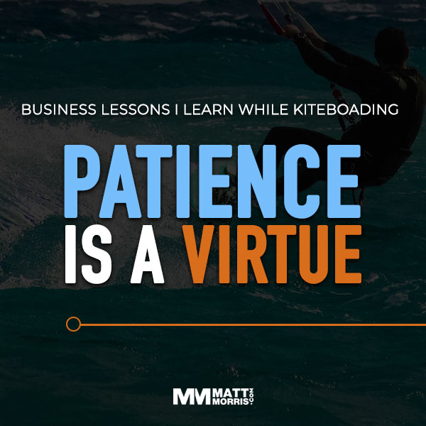 Lesson Learned for Business - My Kiteboarding Experience