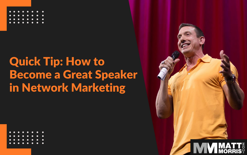 how to become a great speaker